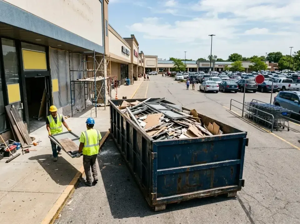 retail-store-renovation-debris-003 — frequently asked questions, Roll-off Dumpster Rentals in Bellmawr, NJ